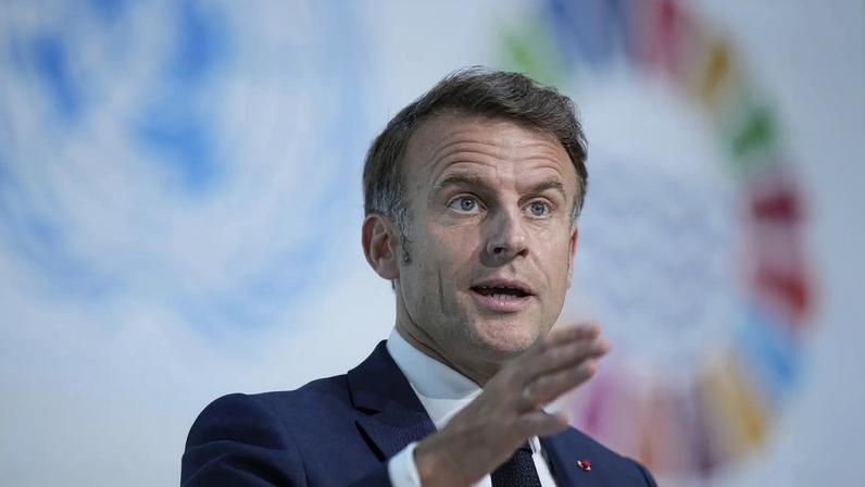 Presidente francês, Emmanuel Macron