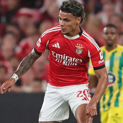 Richard Ríos aproveita oportunidade no onze do Benfica