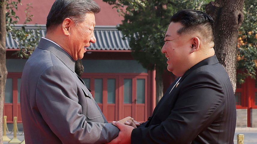 Xi Jinping e Kim Jong-un