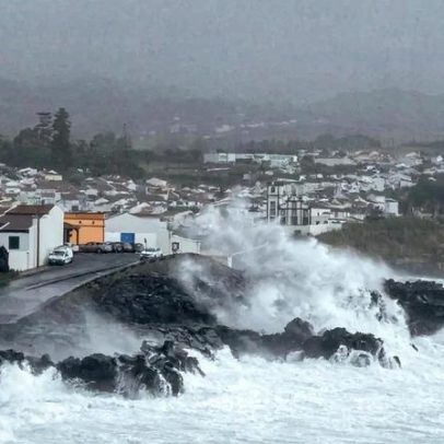 Ocorrências da depressão Therese sobem para 57 nos Açores