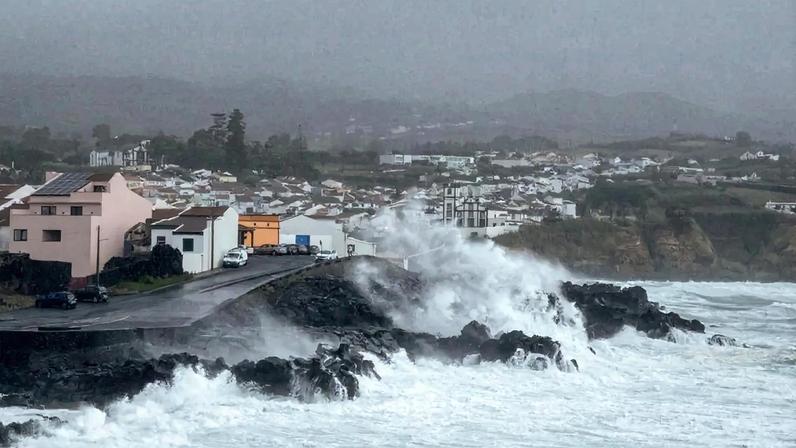 Ocorrências da depressão Therese sobem para 57 nos Açores