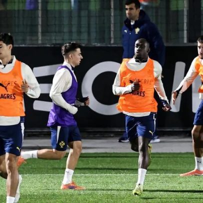 Portugal treina na Cidade do Futebol antes da viagem a Cancún