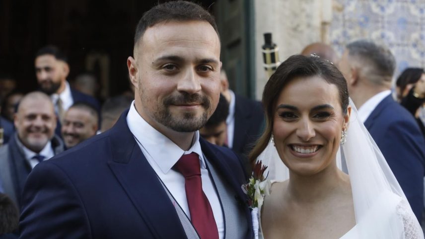 Rita Matias casou com Hélio Filipe