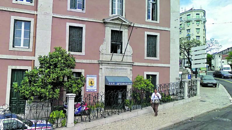 Esquadra do Largo do Rato, onde ocorreu a maioria dos casos descritos na acusação