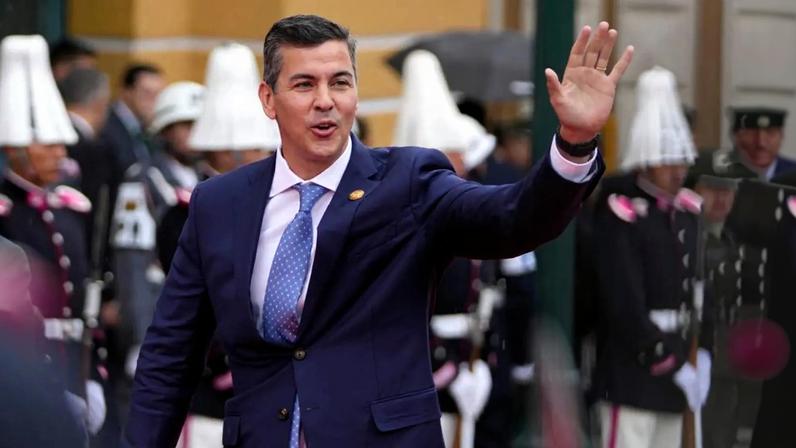 Santiago Peña, presidente do Paraguai