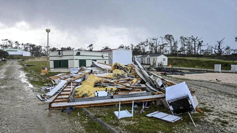 Danos provocados pela tempestade Kristin