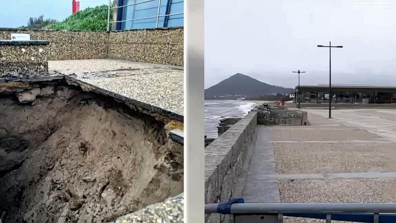 Reposição do paredão de Moledo deverá custar até 4 milhões de euros