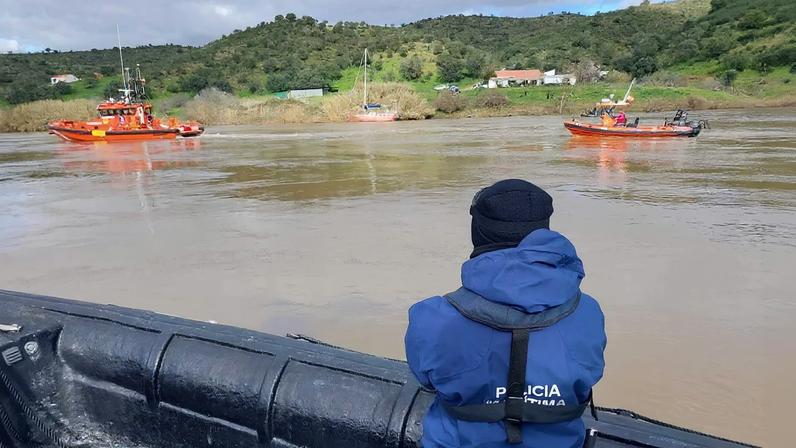Homem desaparecido no rio Guadiana após queda na margem espanhola
