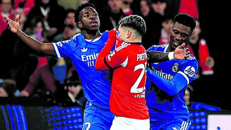 Prestianni ofendeu Vinícius Jr.