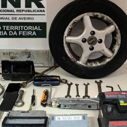 GNR detém suspeito de furtar automóvel em Santa Maria da Feira