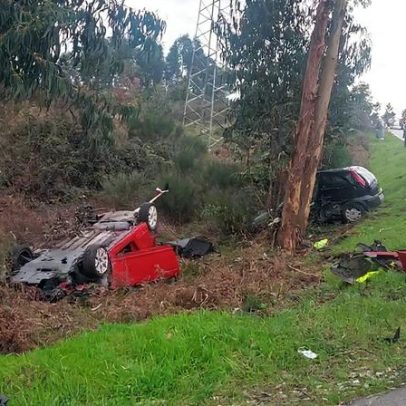 Colisão fatal mata idoso em Mangualde
