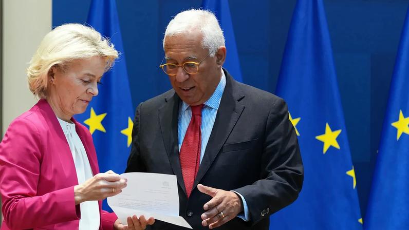 Costa e von der Leyen dizem que não é momento de aliviar sanções à Rússia