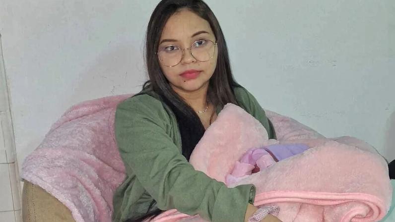 Neydjane ficou quatro dias com compressa no interior do corpo