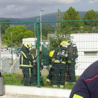 Falsos alarmes de fuga de gás repetem-se na escola