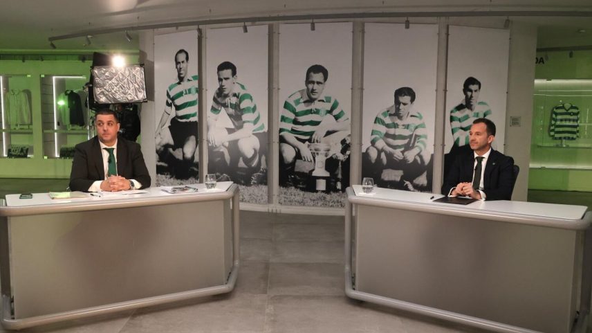 Bruno Sorreluz e Frederico Varandas em debate