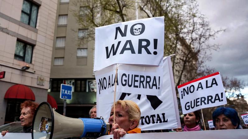 Cinco mil manifestantes em Madrid pedem fim da guerra e lembrar Gaza