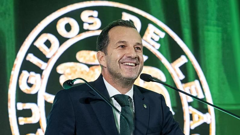 Varandas assume terceiro mandato para consolidar recuperação do Sporting