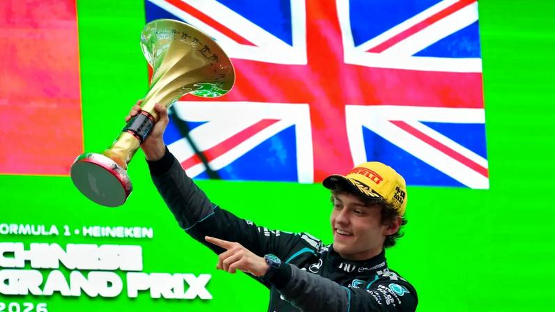 Kimi Antonelli vence GP de Fórmula 1