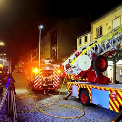 Incêndio atinge restaurante em Bragança