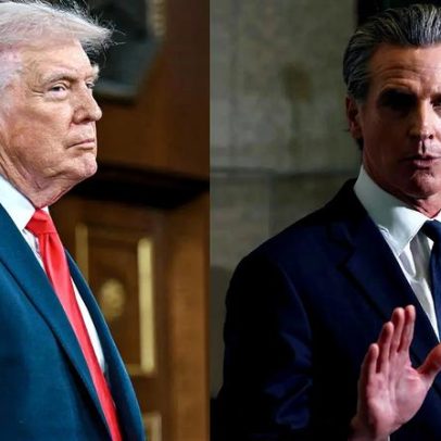 Trump ataca Gavin Newsom por dislexia; resposta da mulher do governador