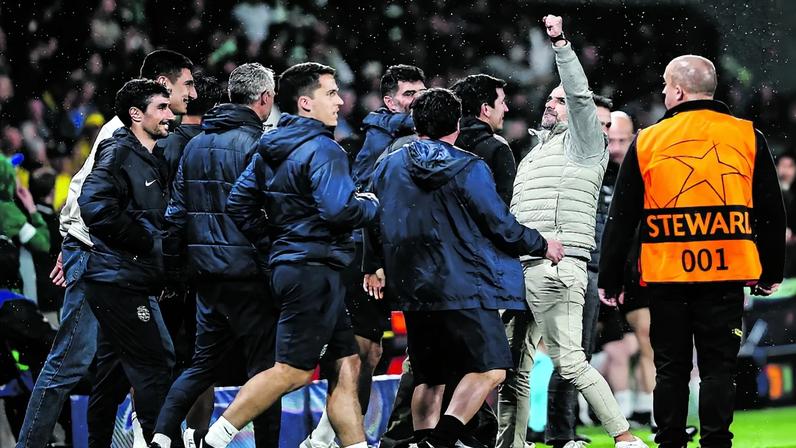 Rui Borges freia a euforia após noite mágica em Alvalade