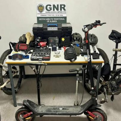 GNR detém suspeito de furtar interiores de carros na Trafaria