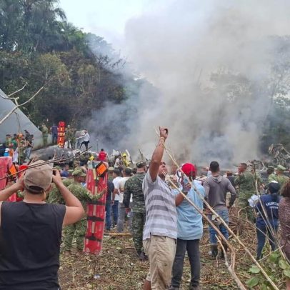 Colômbia: queda de avião militar deixa pelo menos 66 mortos