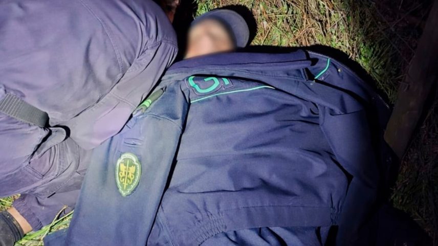 Idoso com Alzheimer encontrado pela GNR, em Idanha-a-Nova.