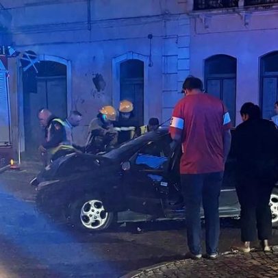 Motociclista ferido gravemente após colisão em Santarém