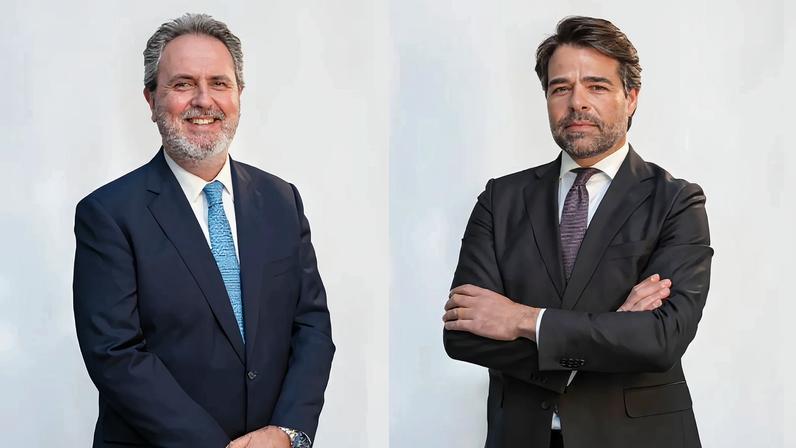 Nuno Serra Santos (à esquerda) é o novo diretor-geral do El Corte Inglés Portugal