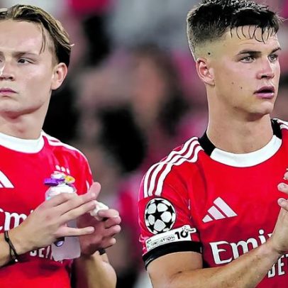 Ala esquerda do Benfica valorizada em 80 milhões de euros