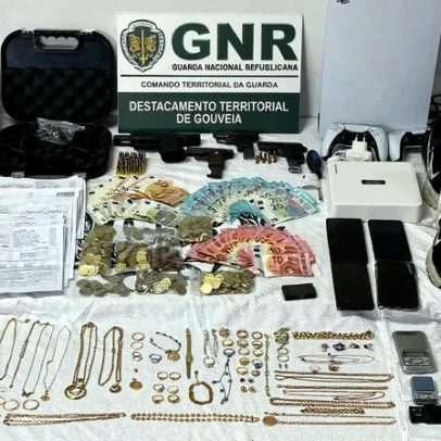 GNR de Gouveia acaba com rede de assaltos a residências