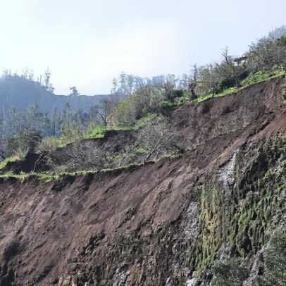 Família pode ser retirada de casa após derrocada na Madeira