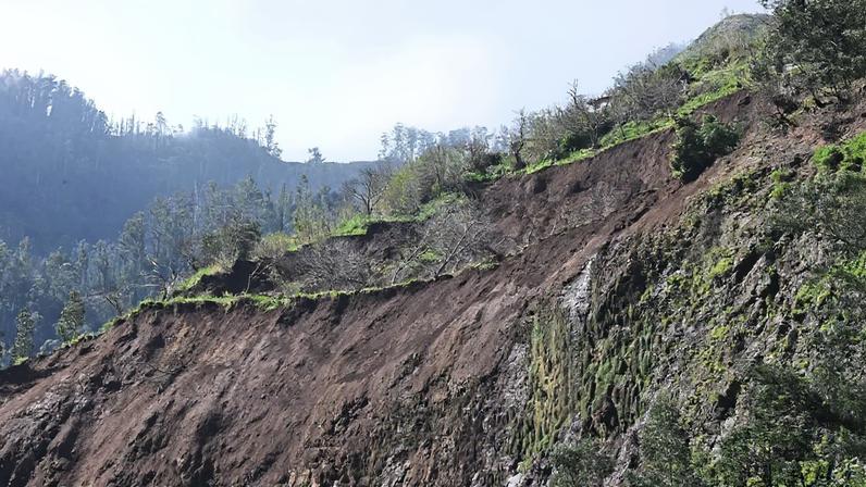 Família pode ser retirada de casa devido a grande derrocada na Madeira
