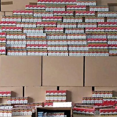 Detido em Santa Maria da Feira com 1,5 milhões de cigarros sem selo