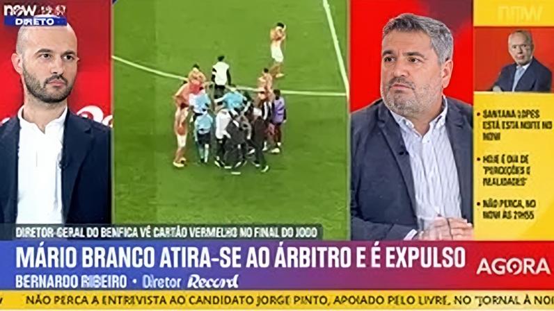 TAD nega recurso de Mário Branco pelas críticas ao árbitro e ao VAR do Benfica-Casa Pia