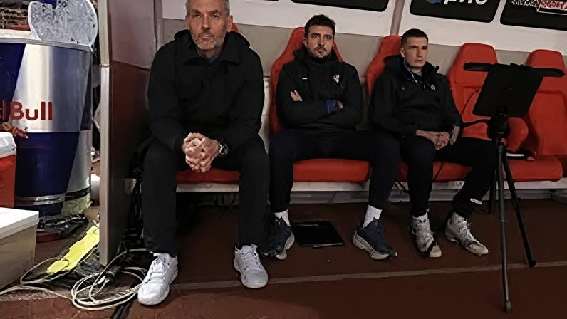 Carlos Vicens no banco do Sp. Braga