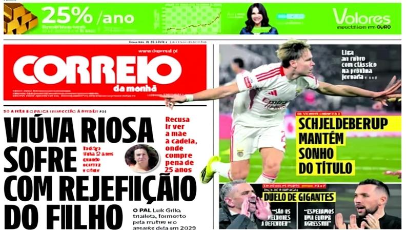 Capa do jornal