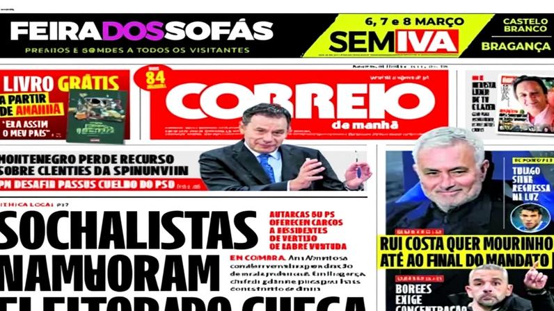 Capa do jornal