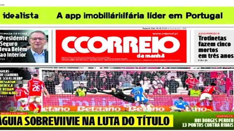 Capa do jornal