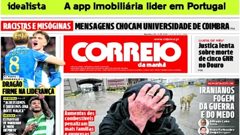 Capa do jornal