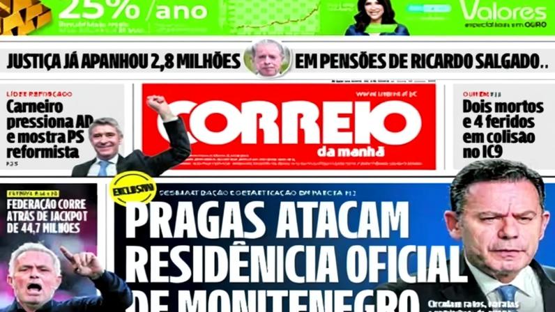 Capa do jornal