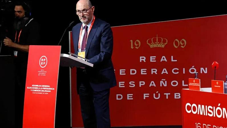 Rafael Louzán, presidente da Real Federação Espanhola de Futebol
