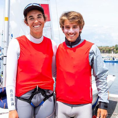 Diogo Costa e Carolina João entre os 5 melhores na classe 470, Princesa Sofia