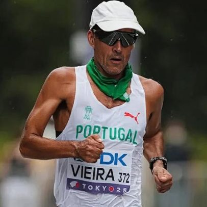 João Vieira estabelece recorde nacional na meia-maratona de marcha na Eslováquia