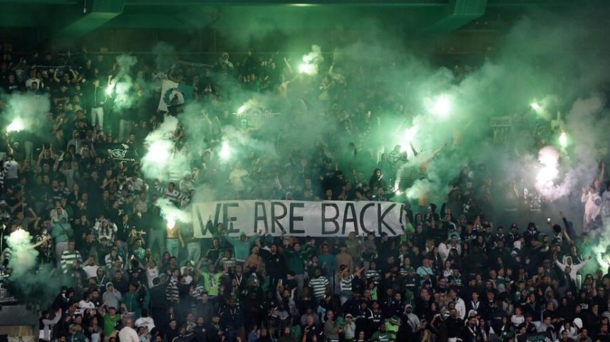 Sporting voltou a ser multado pelo mau comportamento dos adeptos