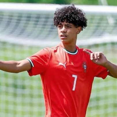 Filho de Cristiano Ronaldo treinou na academia do Real Madrid