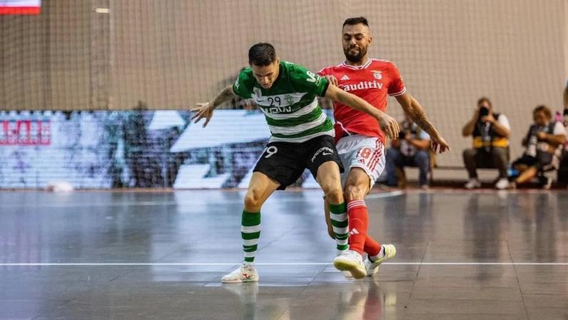 Alex Merlim, capitão da equipa de futsal do Sporting