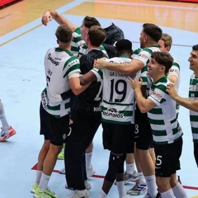 Sporting vence Águas Santas e mantém liderança invicta