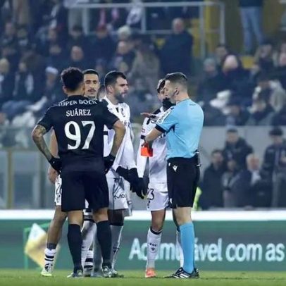Vitória de Guimarães-Sporting aplica castigo de um jogo a Nelson Oliveira